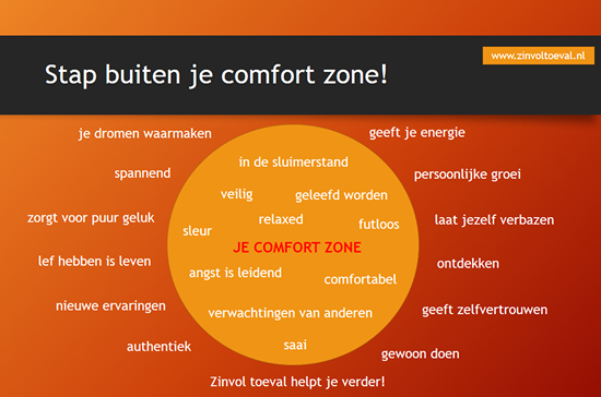 buiten je comfort zone